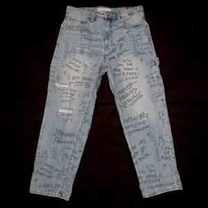 💙👖NEVER USED Two Baggy Jeans for men size W34.